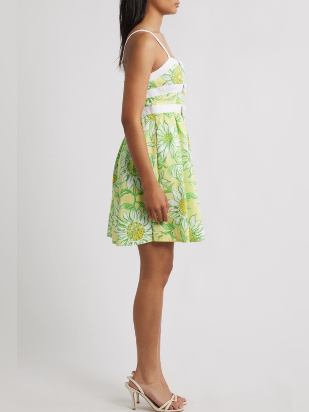 Lilly Pulitzer Cheri Limoncello Sunbelievable Fit & Flare Minidress Size 8 NWT - Picture 3 of 11